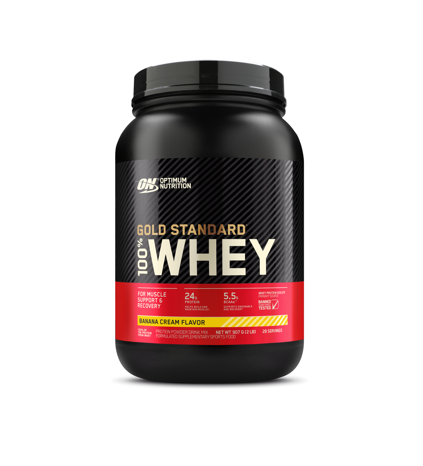 ON 100% Whey Gold Banana Cream 907g