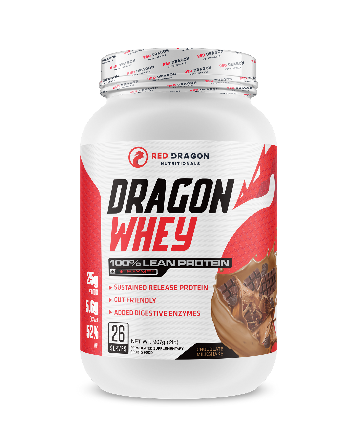 Red Dragon Dragon Whey Chocolate Milkshake 900g