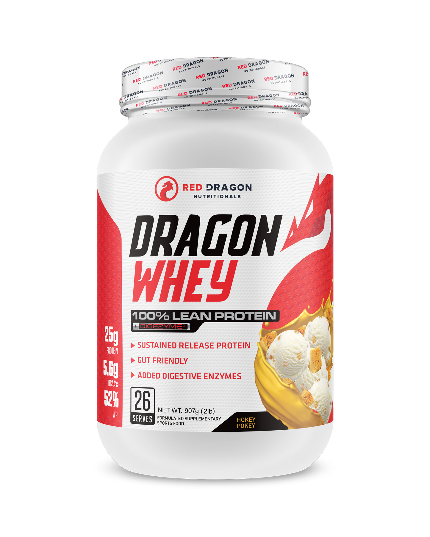 Red Dragon Dragon Whey Hokey Pokey 900g