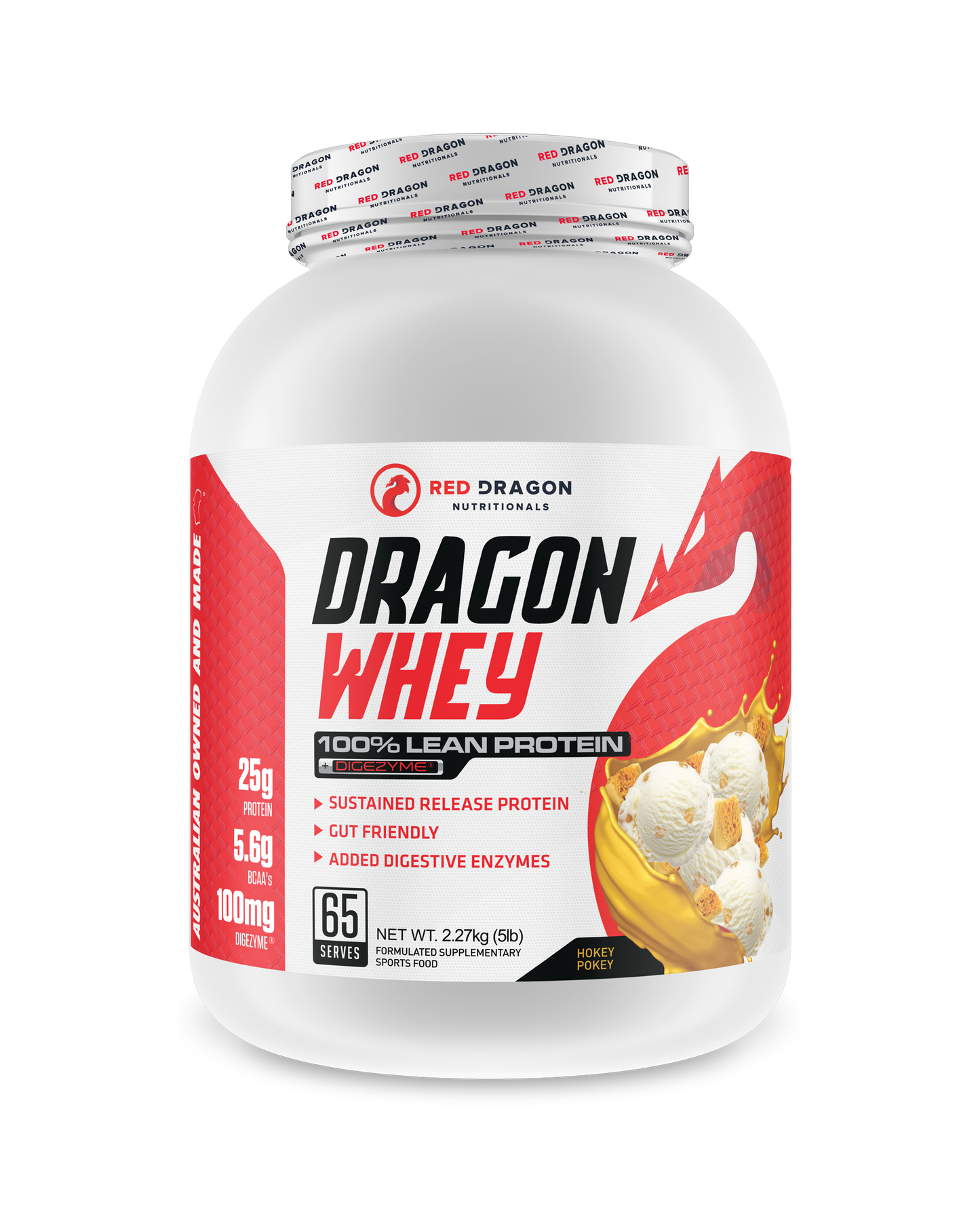 Red Dragon Dragon Whey Hokey Pokey 2.27kg