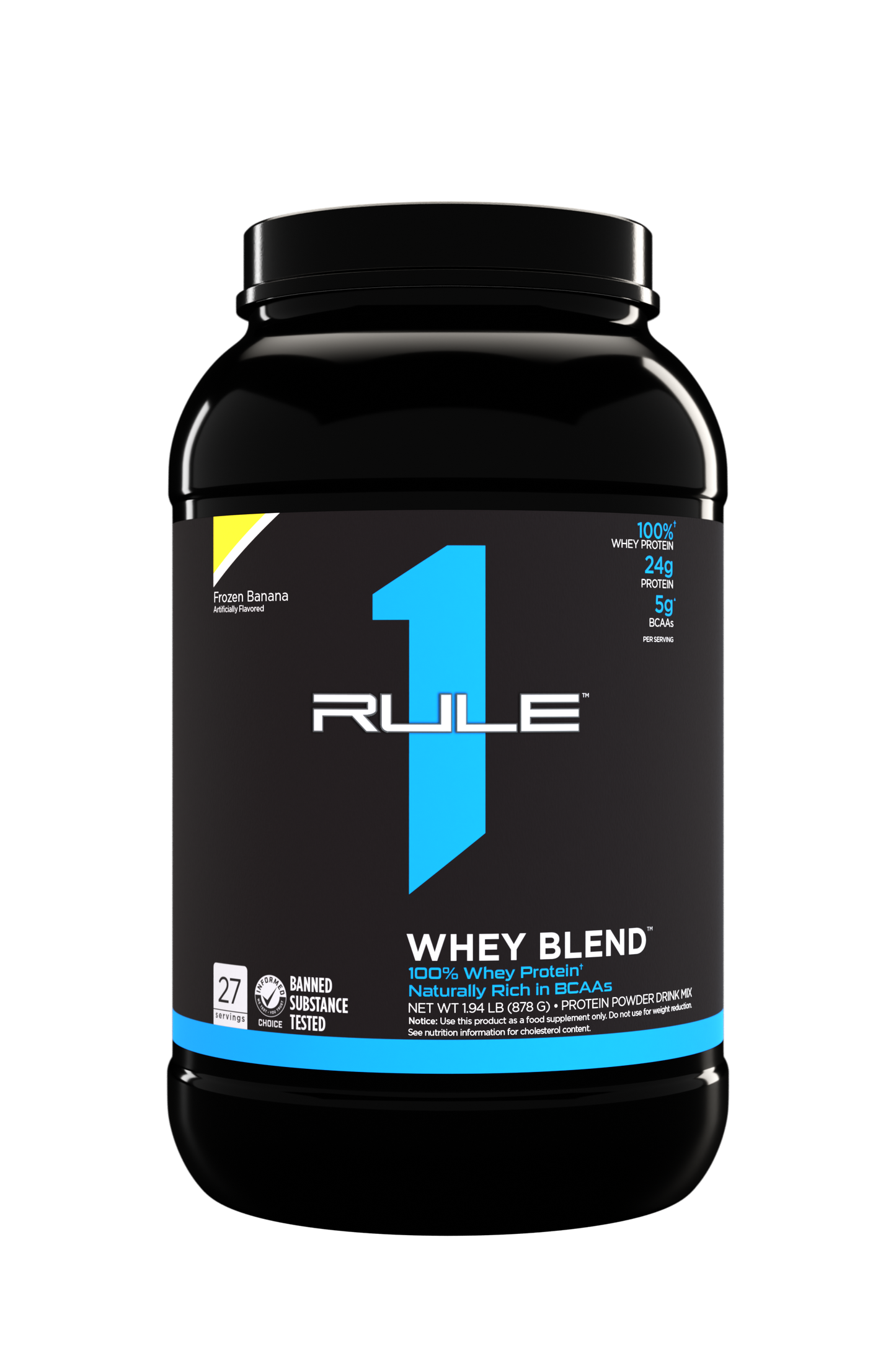 Rule 1 Whey Blend Frozen Banana 878g