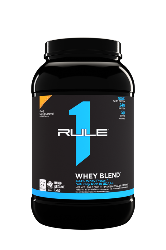 Rule 1 Whey Blend Salted Caramel 905g